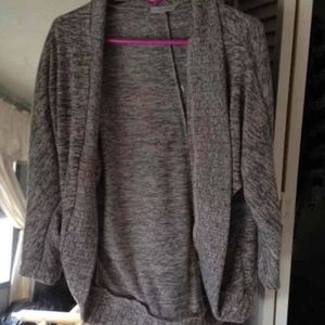 Grey cardigan